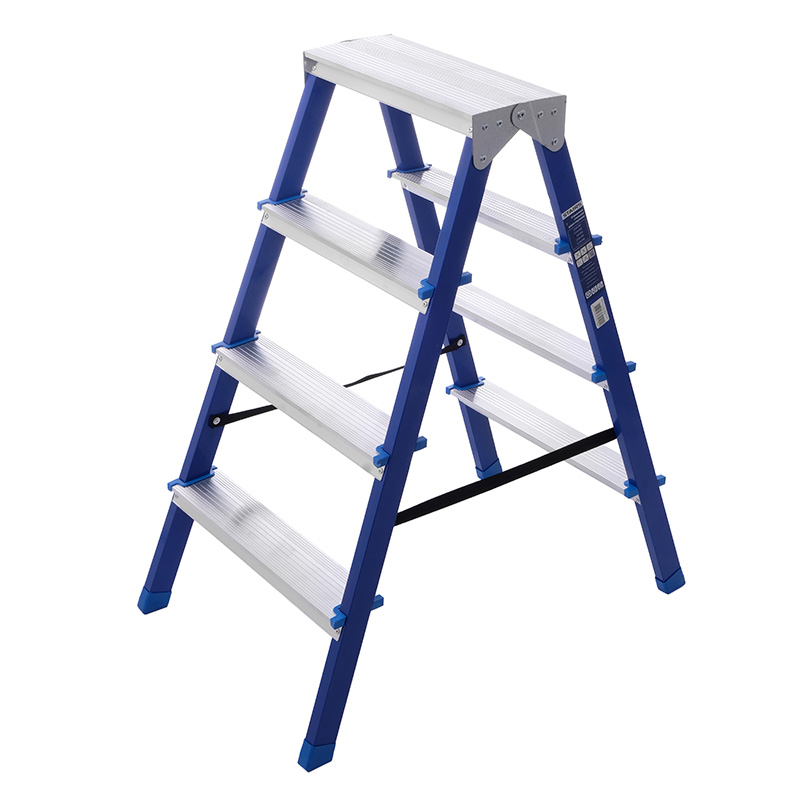 Стремянка стальная двухсторонняя CS204 (4 ступени)