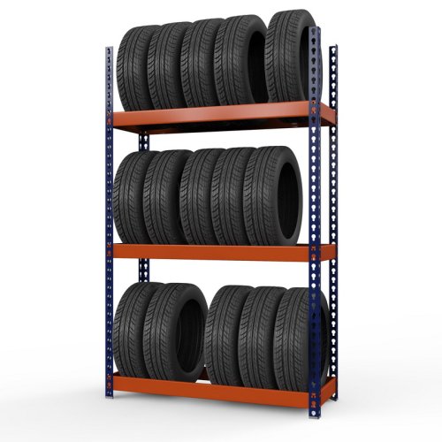 Стеллаж для шин, дисков и колес Профи-Т 2000x1540x455 мм. Ярусы:   3 шт. (Т-120-2,0)