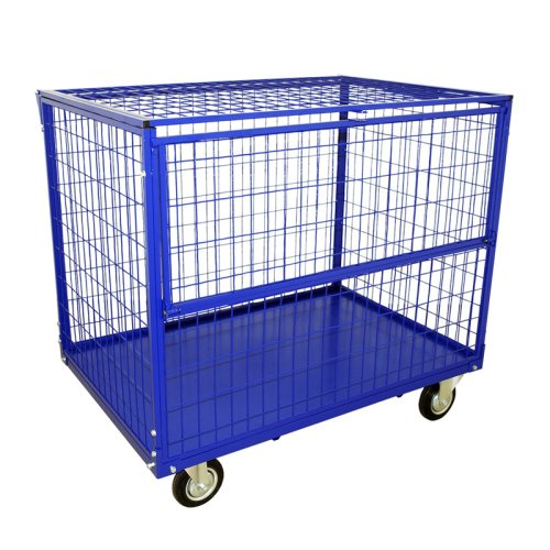 Контейнер на колесах КСМ 5 (700х1200х920) г/п 550 кг.200 черная резина