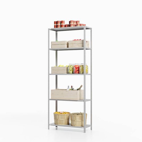 Стеллаж для погреба ТС Лайт, 2000x700x500 мм. Полки: 5 шт. металл (ТС 20070550)