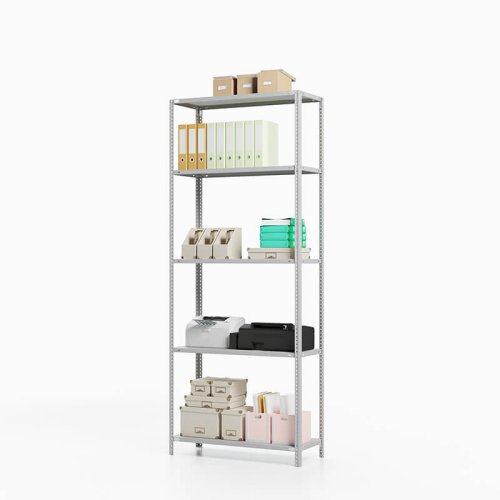 Стеллаж металлический ТС Лайт, 1800x1000x400 мм. Полки: 5 шт. металл (ТС 18100450)