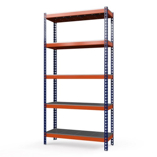 Стеллаж металлический Профи-Т 2500x1240x500 мм. Ярусы: оцинк. мет. 9 шт.