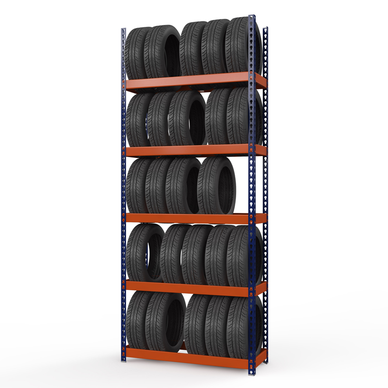 Стеллаж металлический Профи-Т для шин 3000x1240x455 мм. Ярусы:   5 шт. (Т-120/1-3,0)