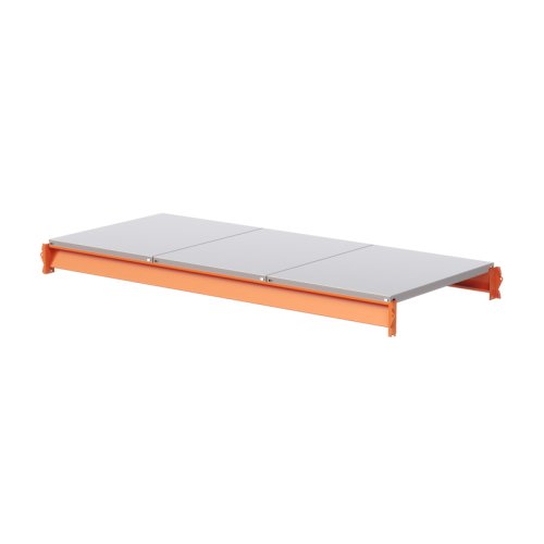 Ярус стеллажа Оптима, металлический сплошной настил (1800х785 мм)