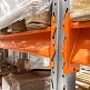 Секция приставная стеллажа металлического паллетного 4500х2700х1100 мм (85.1.5). Ярусы: пол+3 – изображение №4