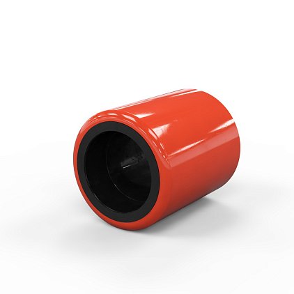 Ролик 70х60 полиуретан / металл без подшипников