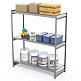 Стеллаж грузовой СГ Ультра (2000х2100х600 мм) 3 яруса, цинк (СГУ 2021063) – изображение №1