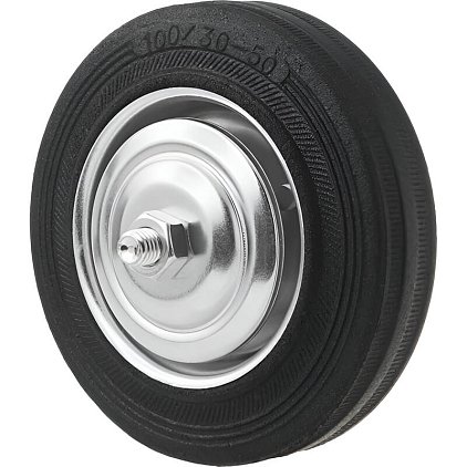 Колесо ⌀250 мм, литая резина