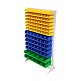 Стойка 1150х2000 односторонняя В1-07-05-02  (желтый/синий/зеленый) – изображение №3