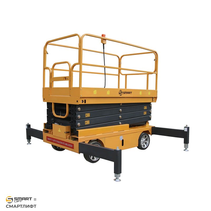 Подъемник ножничный несамоходный SJY-0.3-11 (380В; 300 кг; 11 м) СМАРТЛИФТ (SMARTLIFT) / СМАРТ (SMART) – изображение №6